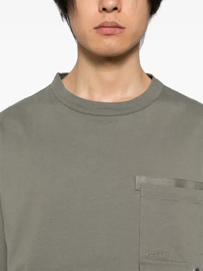 Spoonyard T-shirt Mit Tasche In Grün