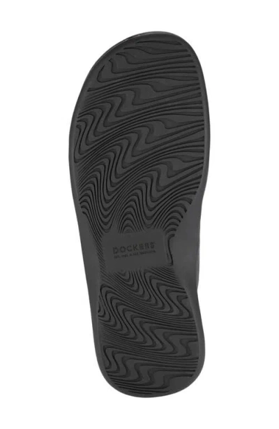 Dockers Mens Laguna Casual Flip-flop Sandal Shoe In Dark Tan