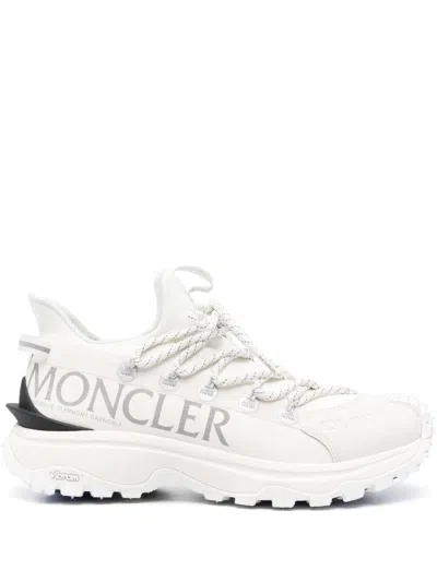 Moncler Lace-up High-top Sneakers Trailgrip Lite 2 In White