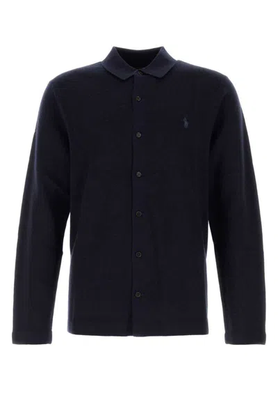 Polo Ralph Lauren Cardigan Mit Polo Pony-stickerei In Blue
