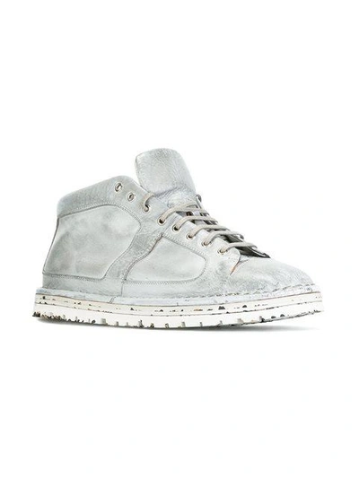 Shop Marsèll Distressed Hi In Grey