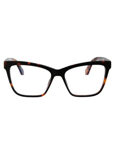 Off-white Off White Oerj077 Style 77 1000 Black Glasses In 6000 Havana