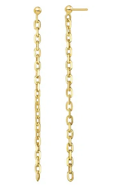 Bony Levy 14k Gold Chain Drop Earrings In 14k Yellow Gold
