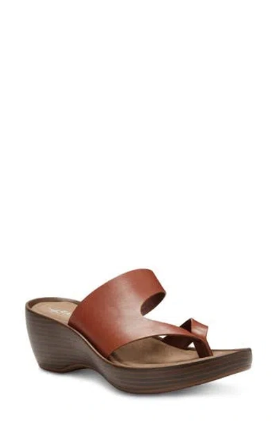 Eastland Womens Laurel Wedge Sandals In Brown