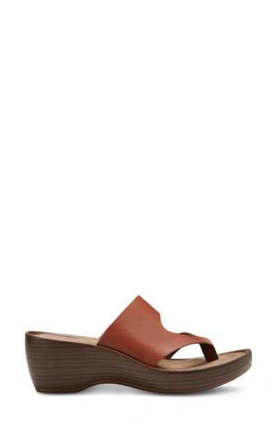 Eastland Womens Laurel Wedge Sandals In Brown