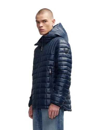 Pajar Niran Lightweight Sustainable Square Quilt Jacket In Blue