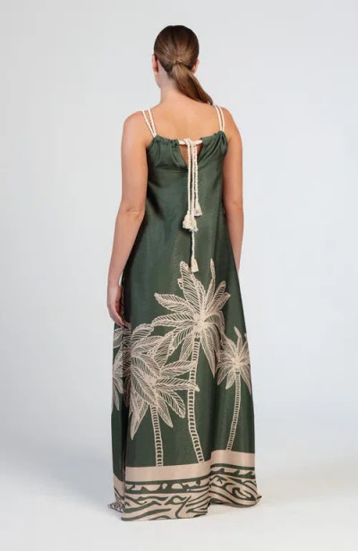 Diarrablu Jwana Dress In Coria Olive