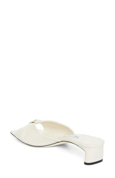 Jimmy Choo Annika Slide Sandal In Latte