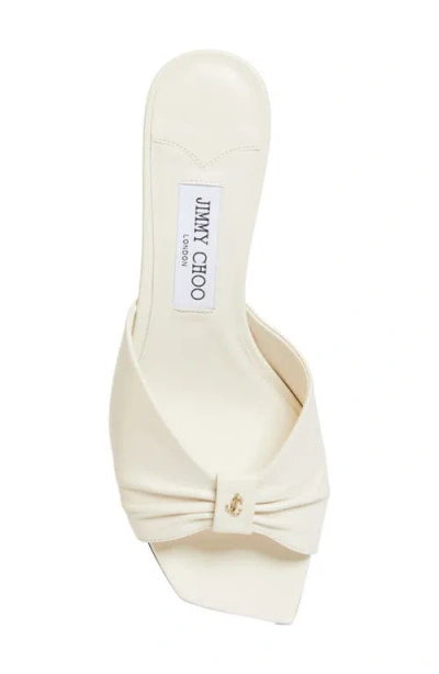 Jimmy Choo Annika Slide Sandal In Latte