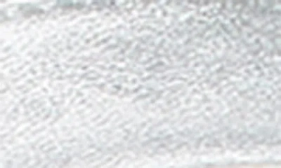 Stuart Weitzman Dayna Ankle Strap Platform Sandal In Silver