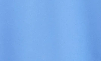 Karen Kane Asymmetrical Crepe Top In Dusty Blue