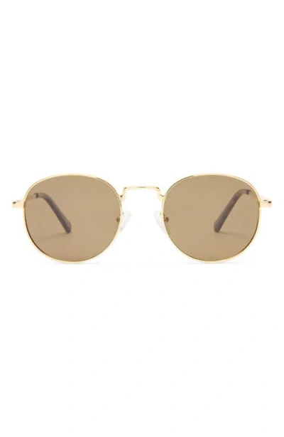 Le Specs Lost Legacy In Gold Brown Mono Polarized