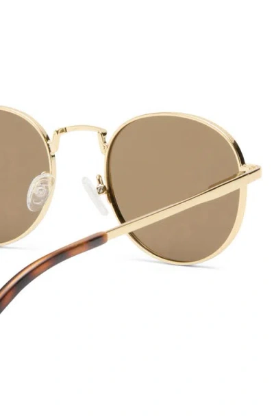 Le Specs Lost Legacy In Gold Brown Mono Polarized