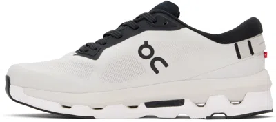 On Lace-up Low-cut Sneakers In Ice | Black