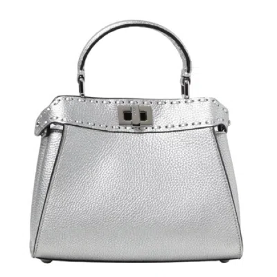 Fendi Peekaboo Leather Handbag