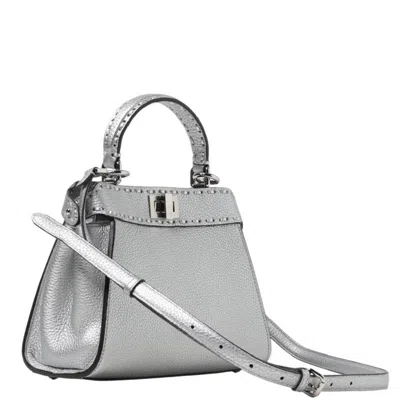 Fendi Peekaboo Leather Handbag