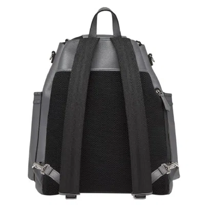 Fendi Embossed Leather Backpack