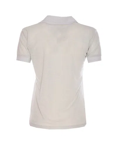 Patrizia Pepe Lurex T-shirt In Grey
