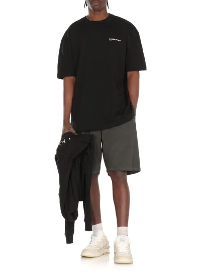 Ih Nom Uh Nit This Is Authentic Mask On The Back T Shirt T-shirts Black In Black
