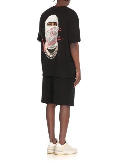 Ih Nom Uh Nit This Is Authentic Mask T-shirt In Black