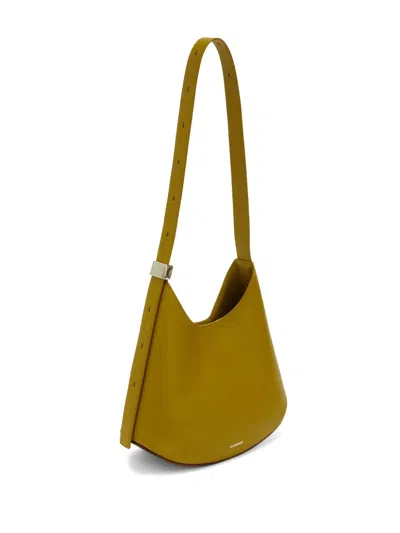 Jil Sander Small Eldorado Shoulder Bag In グリーン