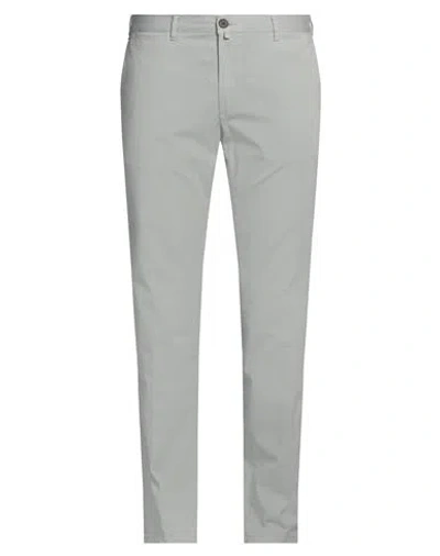 Barbour Man Pants Light Grey Size 38 Cotton, Lyocell, Elastane In Grey