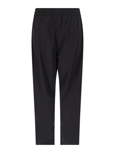 Fear Of God Black Nylon And Cotton Jogging Trousers