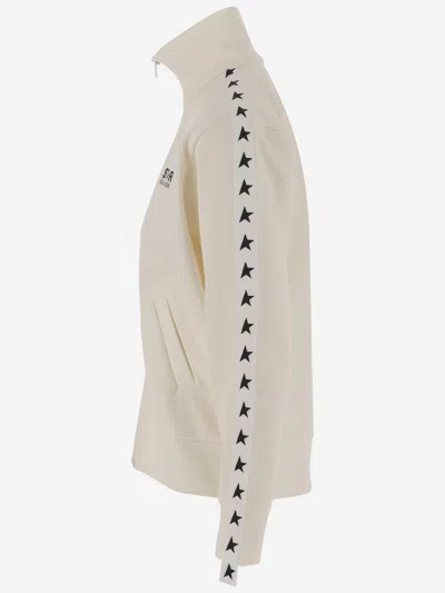 Golden Goose Denise Star Collection Zipper Sweatshirt In