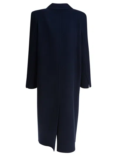 Max Mara Orma Double-breasted Wool And Cashmere Jacket In Blue