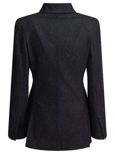 Max Mara Beatrice Jacket In Blue