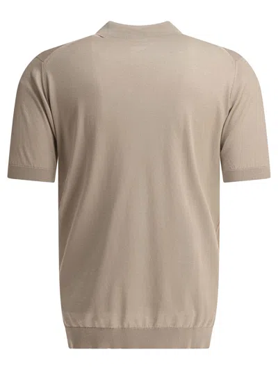John Smedley Short-sleeved T-shirt In Grey