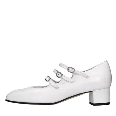 Carel With Heel White In Bianco Neutri