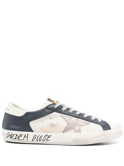 Shop Golden Goose Super Star Sneakers In White