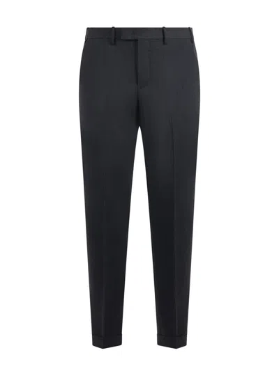 Pt Torino Man Pants Midnight Blue Size 34 Virgin Wool In Grey