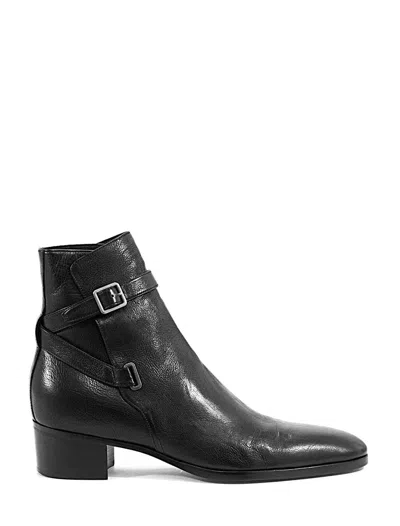 Saint Laurent Men Stivali In Black