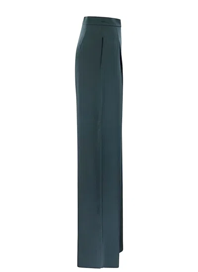 Max Mara Studio Pantalone In Green