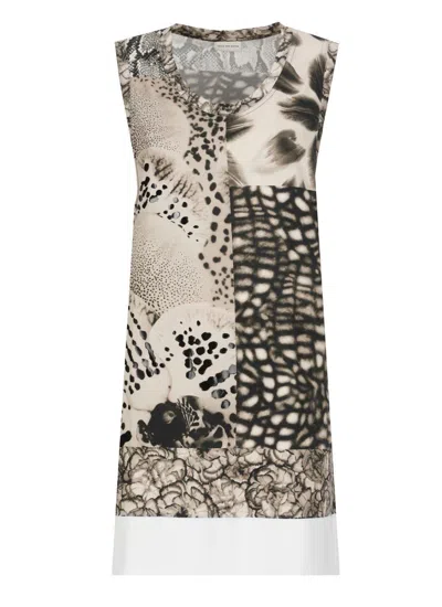 Shop Dries Van Noten Top In Beige