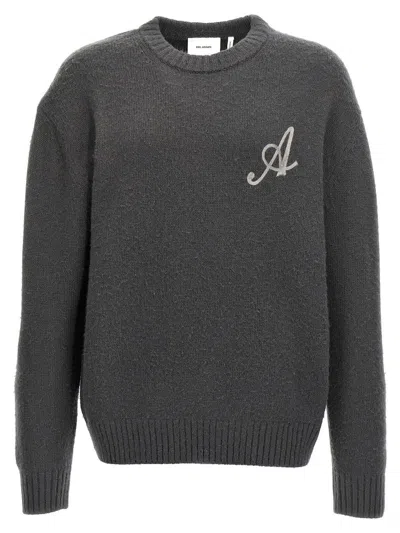 Axel Arigato Gray Beyond Signature Sweater In Grey