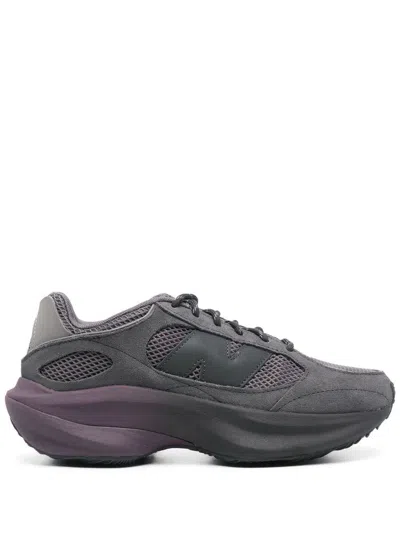 New Balance Dark Grey Suede And Mesh Wrpd Sneakers In Grey