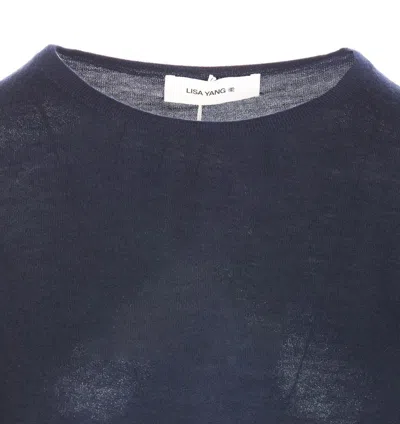 Lisa Yang Alba Cashmere Jumper In Blue