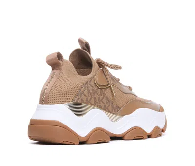 Michael Kors Atlas Husk Sneaker In Brown