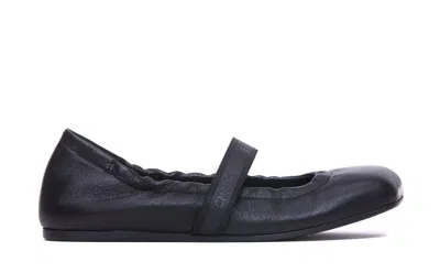 Shop Vic Matie Flat Shoes In Black