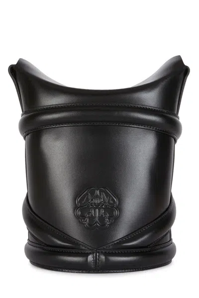 Shop Alexander Mcqueen Bucket Bags In 1000