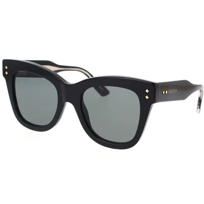 Gucci Cat Eye-frame Tinted Sunglasses In Black