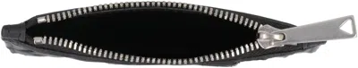 Bottega Veneta Leather Card Holder In Black
