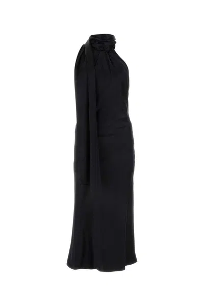 Shop Max Mara Long Dresses In Black