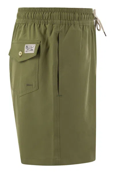 Shop Polo Ralph Lauren Swimshorts In Green