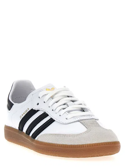 Adidas Originals Samba Decon Leather Low-top Sneakers In Multicolor