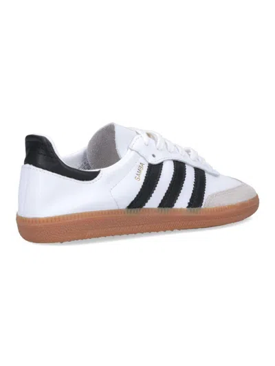 Adidas Originals Samba Decon Leather Low-top Sneakers In Multicolor