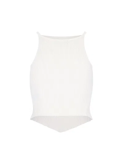 Shop Courrèges Top In White